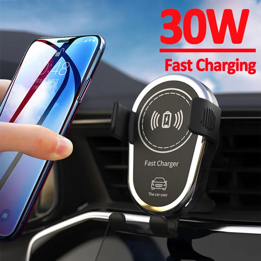 30W Wireless Car Phone Charger